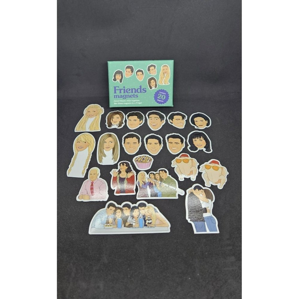 Friends TV Show 20 Magnets NEW Monica Chandler Ross Rachel Phoebe Joey NEW